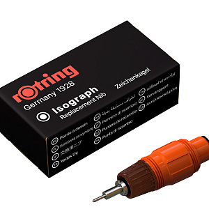 Пишущий элемент для изографа Rotring 1.0мм, картон. упаковка