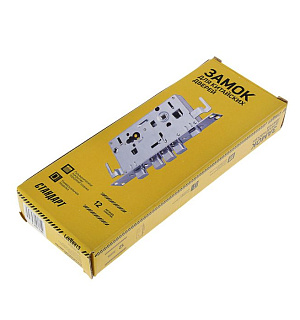 Замок врезной для китайских дверей "СТАНДАРТ" ЗВ1-09СТ, без ручки, без ц/м