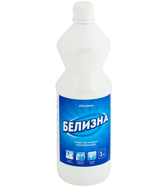 Средство чистящее отбеливающее OfficeClean "Белизна", 1л