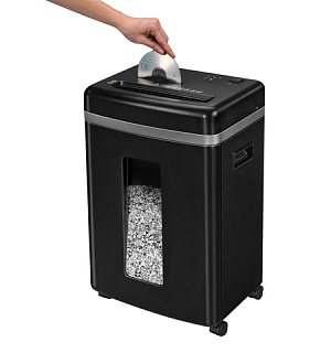 Уничтожитель (шредер) FELLOWES 450M, 5 уровень секретности, фрагменты 2х12 мм, 9 листов, 22 л, FS-40741