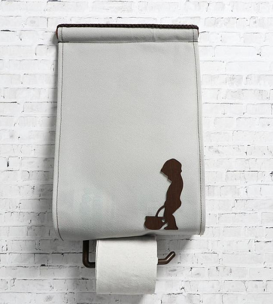 Панно-органайзер для туалета "WC-комфорт", серый