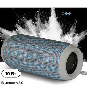 Колонка портативная Defender Enjoy S700, 2*5W, Bluetooth, FM, microSD, USB, 1200мА*ч, синий