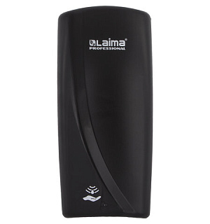 Дозатор для жидкого мыла LAIMA PROFESSIONAL ORIGINAL, НАЛИВНОЙ, СЕНСОРНЫЙ, 1 л, черный, ABS-пластик, 605779