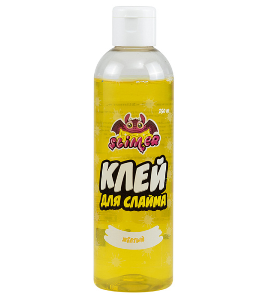 Клей для слаймов Slimer, 250мл, желтый, с ароматом лимонада
