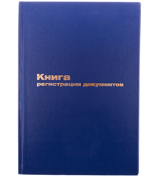 Книга регистрации документов OfficeSpace, А4, 96л., 200*290мм, бумвинил, блок офсетный