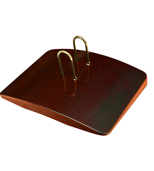 Подставка под календарь Можга, дерево, темная черри