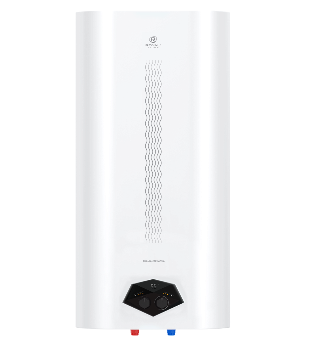 ПЛОСКИЙ ВОДОНАГРЕВАТЕЛЬ ЭМАЛЬ DIAMANTE NOVA RWH-DN50-FE