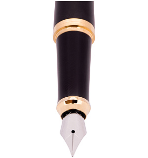 Ручка перьевая Parker "Urban Muted Black GT" 0,8мм, подарочная упаковка