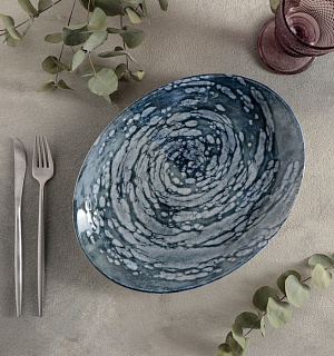 Тарелка овальная Vortex, 31×23,5 см
