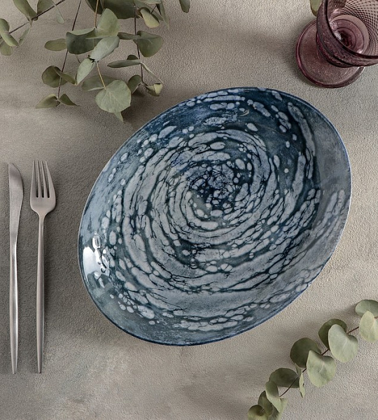 Тарелка овальная Vortex, 31×23,5 см