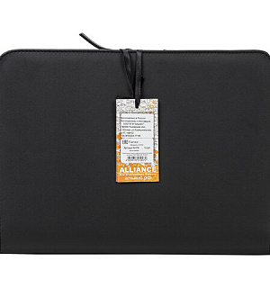 Папка из кожзаменителя на молнии, 8-010