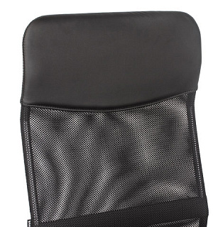 Кресло BRABIX "Flash MG-302", с подлокотниками, хром, черное, 530867