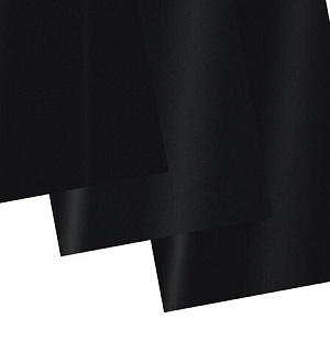 Обложки картонные для переплета, А4, КОМПЛЕКТ 100 шт., глянцевые, 250 г/м2, черные, BRAUBERG, 530841