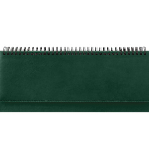 Планинг недатированный, 330*130мм, 56л., кожзам, OfficeSpace "Winner", зеленый