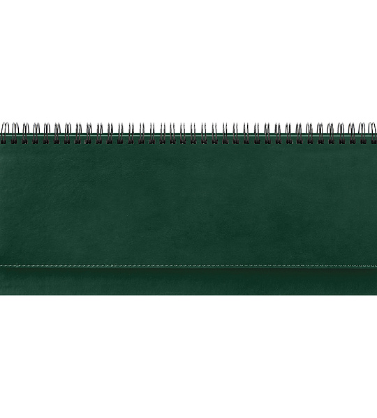 Планинг недатированный, 330*130мм, 56л., кожзам, OfficeSpace "Winner", зеленый