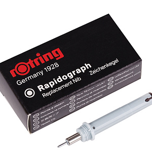 Пишущий элемент для рапидографа Rotring 0,6мм, картон. упаковка