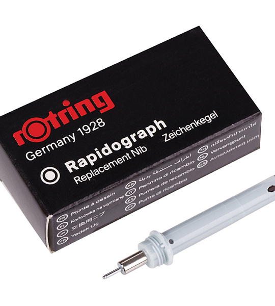 Пишущий элемент для рапидографа Rotring 0,6мм, картон. упаковка