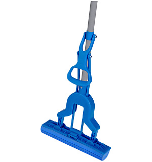 Швабра самоотжимная OfficeClean Professional, механизм "Бабочка", насадка ПВА 28см, телеск.ручка 75-107см