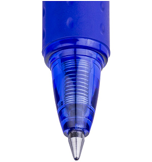 Ручка гелевая автоматическая стираемая Pilot "Frixion" синяя, 0,7мм, грип