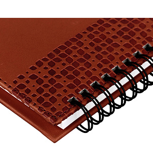 Планинг недатированный, 64л., 330*130мм, кожзам, Berlingo "Vivella Prestige", коричневый