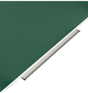 Доска магнитно-меловая OfficeSpace, 90*120см, алюминиевая рамка, полочка