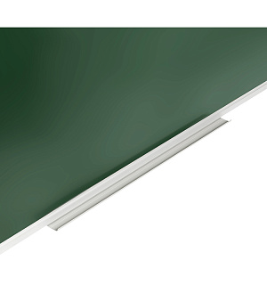 Доска магнитно-меловая OfficeSpace, трехсекционная, линия/клетка, 300*100/100*75*2, алюминиевая рамка