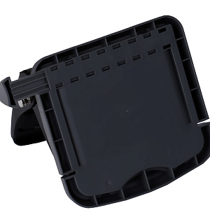 Дырокол OfficeSpace 35л., металлический, черный, с линейкой