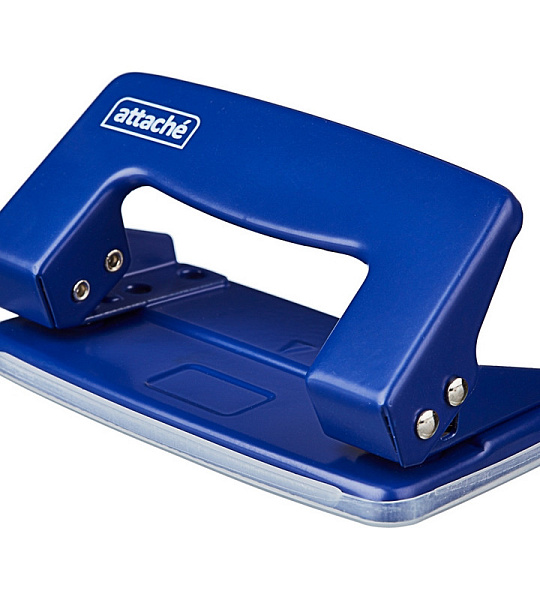 Дырокол ATTACHE 6304 до 10л., металл., синий