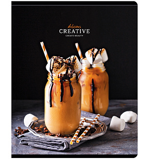 Тетрадь 48л., А5, клетка Greenwich Line "Delicious", глянцевая ламинация, 70г/м2