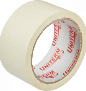 Клейкая лента бумажная (малярная) 48х19