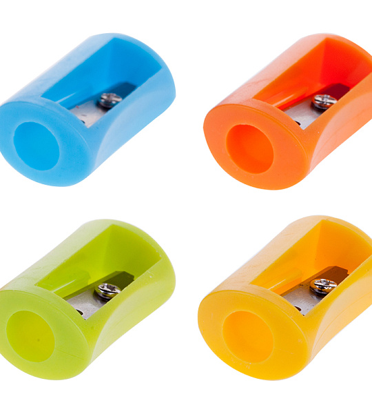 Точилка пластиковая ArtSpace 1 отверстие, ассорти