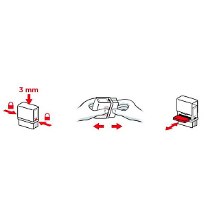 Штамп самонаборный самонаборный 4стр. 20-Set NEW!38х14мм