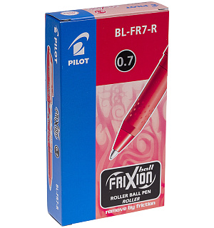 Ручка гелевая стираемая Pilot "Frixion" красная, 0,7мм