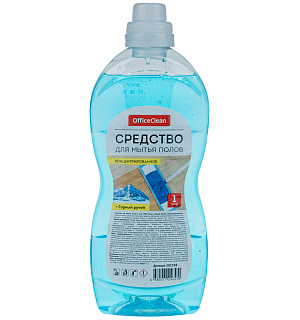Средство для мытья полов и стен OfficeClean "Горный ручей", концентрат 1л