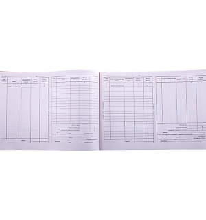 Кассовая книга (форма КО-4) OfficeSpace, А4, 48л., горизонт., 280*190мм, мелов. картон, блок газетный