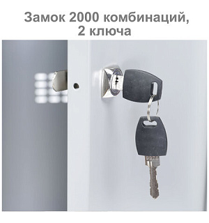 Шкаф металлический для одежды BRABIX "LK 11-40", УСИЛЕННЫЙ, 1 секция, 1830х400х500 мм, 20 кг, 291130, S230BR403102