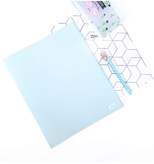 Папка с зажимом MESHU "Dew", 17мм, 500мкм, mint candy
