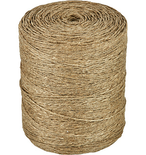 Шнур банковский льняной, ~1,5 кг, диаметр 1,5мм