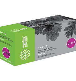 Картридж лазерный CACTUS (CS-D111S) для SAMSUNG SL-M2020/M2020W/M2070, ресурс 1000 стр.