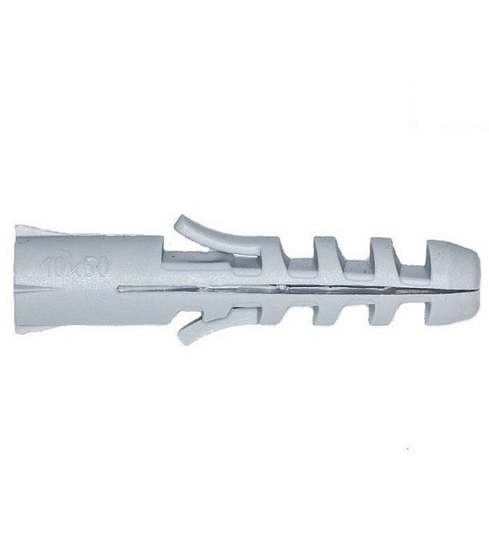 Дюбель - S, полипропилен, с усами, 6х25, в упаковке 1000 шт.