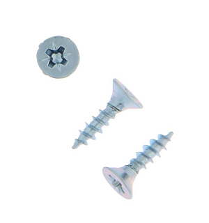 Саморезы универсальные ТУНДРА krep 4.0x16 мм, цинк, 200 шт.