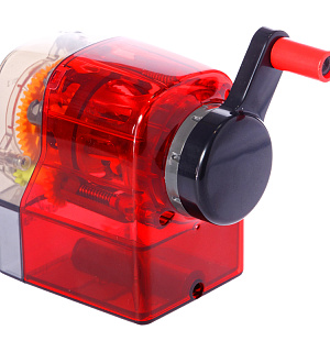 Точилка механическая Berlingo "Megatop", пласт. корпус, инд. упаковка