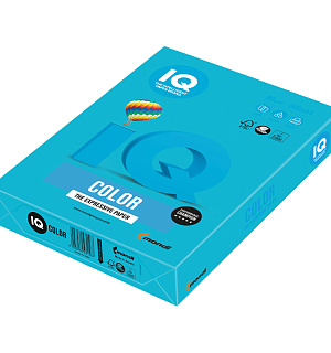 Бумага IQ "Color intensive" А4, 80г/м2, 500л. (светло-синий)