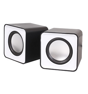 Колонки Smartbuy MINI, 2*2,W, питание от USB, черный