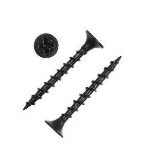 Саморез гипсокартон-дерево 3.5х41, круп. рез., фосф., в уп. 6000 шт.