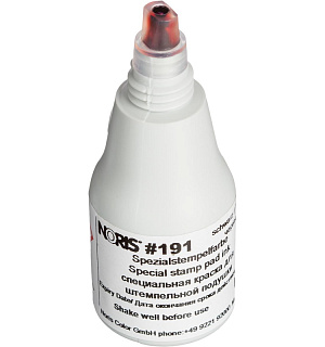 Краска штемпельная универс. 191А,чер.д/глянц.бум.,мет.,пласт. 25мл Германия