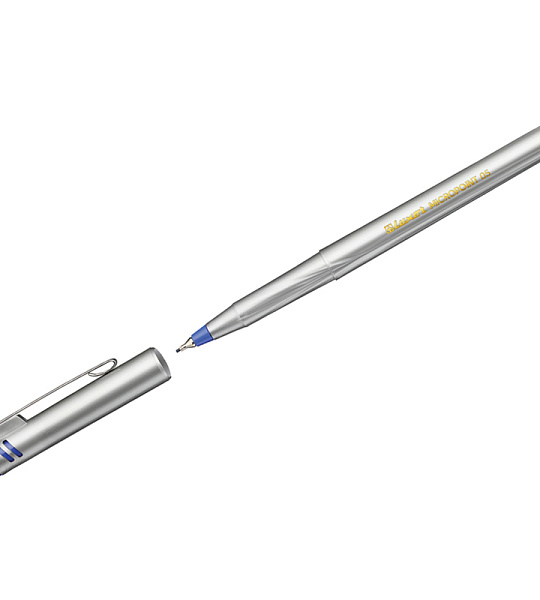 Ручка капиллярная Luxor "Micropoint" синяя, 0,5мм, одноразовая