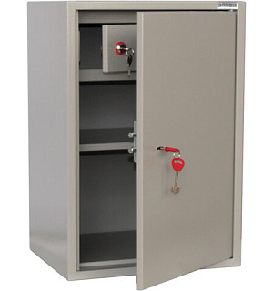 Шкаф металлический для документов BRABIX "KBS-011Т", 613х420х350 мм, 15 кг, трейзер, сварной, 291152