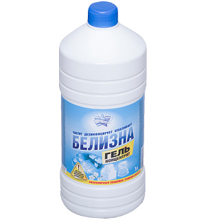 Средство чистящее отбеливающее Семь Звезд "Белизна", гель, 1л