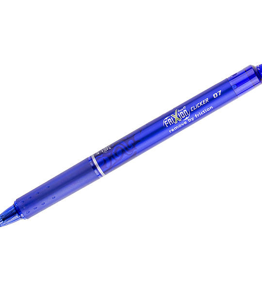 Ручка гелевая автоматическая стираемая Pilot "Frixion" синяя, 0,7мм, грип
